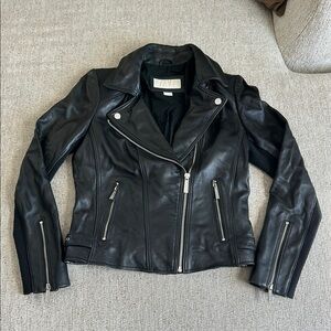 Michael Kors Black Leather Jacket